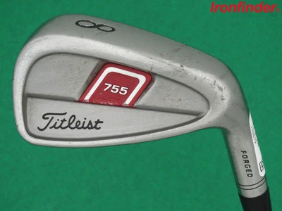 Titleist 755 FORGED Single 8 Iron Steel Tri Spec Stiff Shaft Mens Right Hand - Image 1 of 4