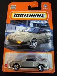 2024 MATCHBOX 67/100 1984 TOYOTA MR2 Champagne Headlight DOWN, LEFT STEERING New - Picture 1 of 2