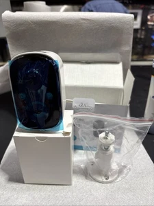 White 2K Security Camera Wireless Outdoor With Stand - Picture 1 of 4