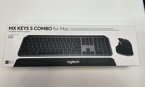 Logitech MX KEYS S COMBO FOR MAC Klawiatura bezprzewodowa Space Grey - Zdjęcie 1 z 4