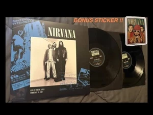 Nirvana - Live in TOKYO JAPAN February 19, 1992 - 2LP Vinyl Records Near Mint - Picture 1 of 6
