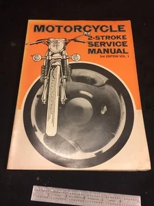Two Stroke Singles Motorcycle Service Manual 60-70's era  3rd edition Vol. 1 - Bild 1 von 6