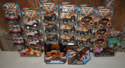 HUGE LOT MONSTER JAM MONSTER MUTT TRUCKS GOLDEN DALMATIAN POODLE SCOOBY-DOO DOG - image 1 of 4