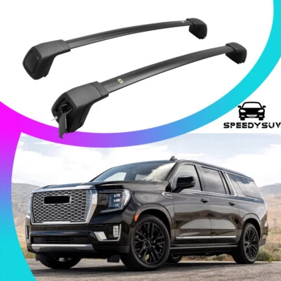 Roof Rack Cross Bars for GMC Yukon & Yukon XL 2021-2026 Lockable Cargo Carrier  Foto 1 de 4