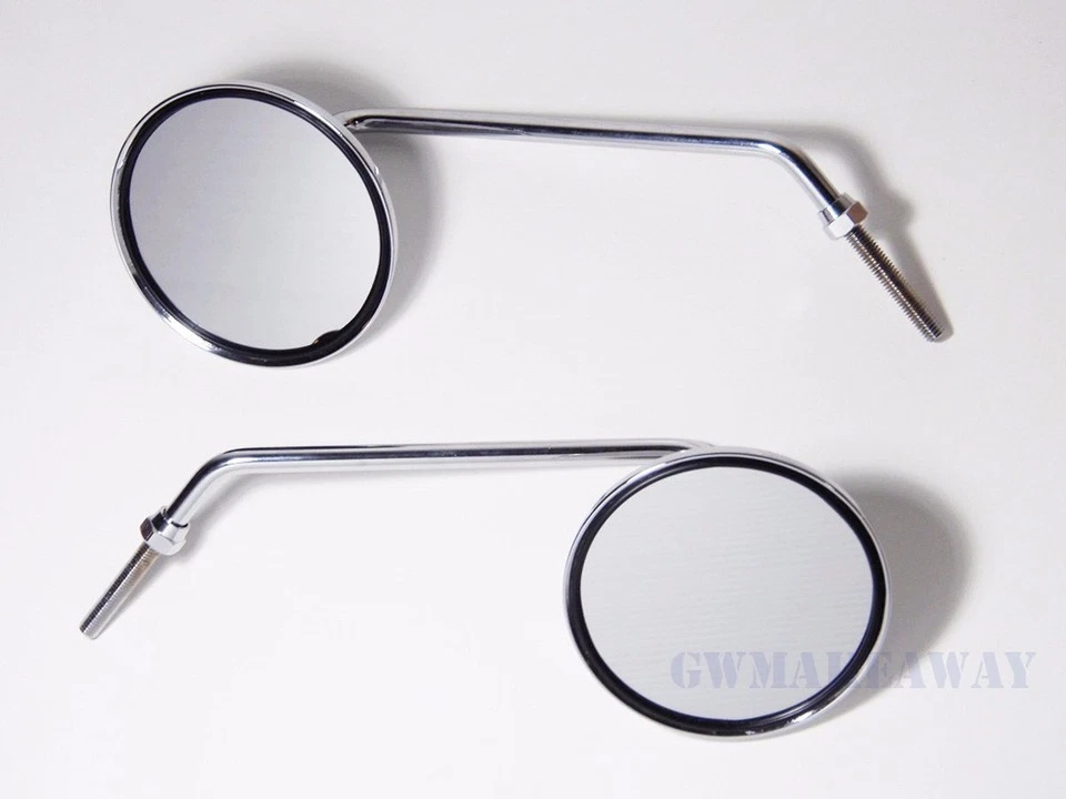 Mirror For Honda CB100 CL100 CB125 CL125 SL125 C70 Passport C90 CL90 CT90 8mm - Image 1 of 3