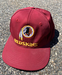 Vintage Washington Redskins Commander NFL Football Retro 90s Snapback Hat