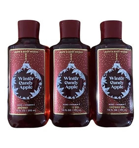 Bath & Body Works Winter Candy Apple Shower Gel Lot of 3 NEW - Picture 1 of 3