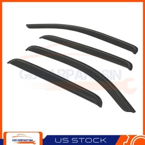 Para Toyota Tacoma 16-20 Doble Cabina Viento Sol Lluvia Protector Ventilación Sombra Ventana Visera - Imagen 1 de 1