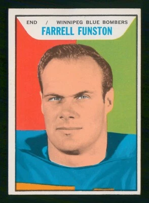 FARRELL FUNSTON 1965 TOPPS CFL 65 NO 119 EX+  66165 - Image 1 of 2