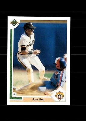 1991 Upper Deck - Jose Lind #258 - Image 1 of 2