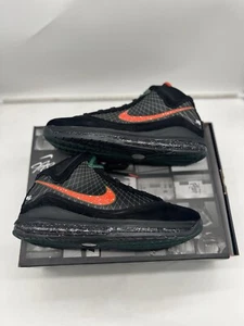 Nike LeBron 7 FAMU Black Orange Florida A&M Green Rattlers Size 13 New with Box - Picture 1 of 7