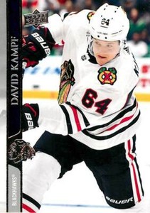 David Kampf 292 2020-21 Upper Deck Series 2 Chicago Blackhawks