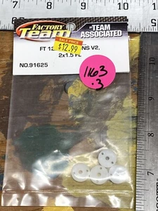 Team Associated 91625 FT 12mm Pistons V2 2 x 1.5 mm FL NewInPack USA Shipped - Picture 1 of 4