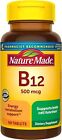 Nature Made Vitamin B12 500 mcg, Dietary Supplement for Energy Metabolism Suppor