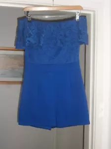 New Quiz Sexy Jumpsuit Gouing out playsuit Size UK 10 - Picture 1 of 8