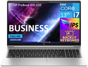 HP ProBook 450 G10 15.6" IPS FHD Intel i7-1355U 1.70GHz 32GB DDR4 512GB SSD W11P - Picture 1 of 4