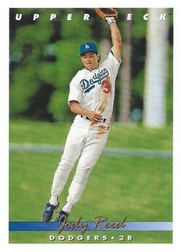 #568 Jody Reed - Los Angeles Dodgers - 1993 Upper Deck Baseball - Image 1 of 1