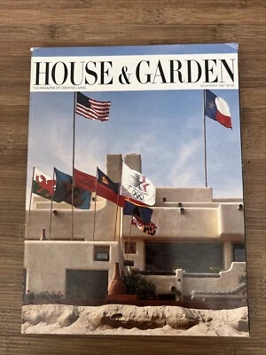 House & Garden Magazine Nov 1984 Vintage Ads Home Decor Spanish Style Design - Image 1 of 4