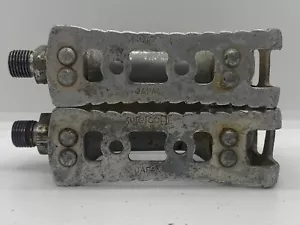 Tioga Surefoot 2 II 1/2” Bmx Pedals Vintage Old School Bmx Survivors Resto 80s - Picture 1 of 8
