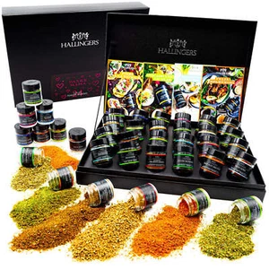 Hallingers Danke Mama Gewürz Geschenkset handmade, 24 Gewürze aus aller Welt - Bild 1 von 10