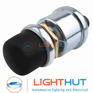 12V 50A Push Button Engine Starter Switch Diecast Aluminium Waterproof Momentary - Picture 1 of 2