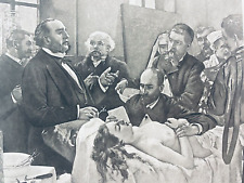 Gervex ~ Dr Pean & his Surgery Class Before Operation Photogravure Gebbie Husson
