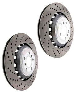 2 OEm SHW REAR Disc Rotor KIT For BMW NON CERAMIC Brake 2013-16 M5 /2012-2019 M6 - Picture 1 of 6
