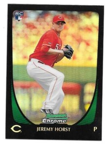 Jeremy Horst 2011 Bowman Chrome Draft Rookie Refractor #47