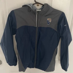Villanova Columbia youth medium Size 10/12 zip up windbreaker - Picture 1 of 11