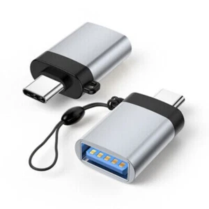 Universal Aluminum Type-c To USB 3.0 Adapter OTG Adapter Small Portable Adaptors - Picture 1 of 17