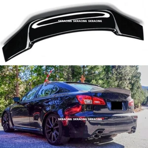 New Style For LEXUS IS250 IS350 2006-13 Glossy Black Duckbill Trunk Wing Spoiler - Bild 1 von 21