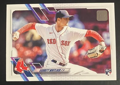 2021 Topps Update #US133 Garrett Whitlock Rookie Boston Red Sox RC - Image 1 of 2