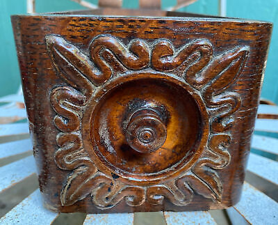 Antique Singer Sewing Machine Drawer Ornate Sunburst Carvings Beauty Vintage • 26.72$