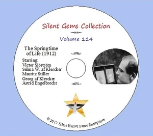 DVD "The Springtime of Life" (1912) Victor Sjöström,Classic Swedish Silent Drama - Picture 1 of 9