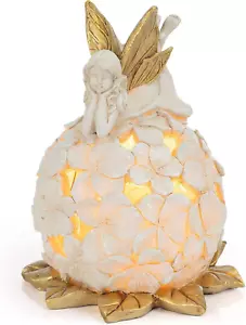 Enchanted Floral Fairy Solar Powered LED Outdoor Decor Garden Light Great Additi - Picture 1 of 12