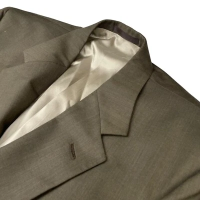 NEW Givenchy Men's 100% Wool 2-Button Blazer/Jacket Brown • 44R - Image 1 of 4