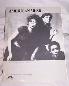 ** POINTER SISTER ** AMERIKANISCHE MUSIKNOTEN 1982 TOP ZUSTAND - Bild 1 von 1