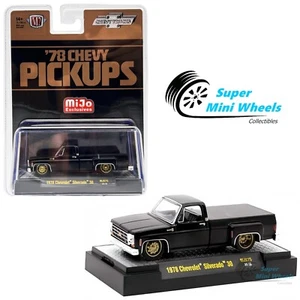 M2 Machines 1:64 1978 Chevrolet Silverado 30 Truck Limited Edition – Gloss Black - Picture 1 of 2