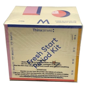 Kit de ropa interior Thinx BTWN período de nuevo comienzo período adolescente talla 9-10 nuevo en caja sellado - Imagen 1 de 4