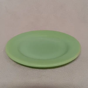 Jadeite Green Restaurant Bread Plate 6.75" Fire King Oven Ware Anchor Hocking - Picture 1 of 4