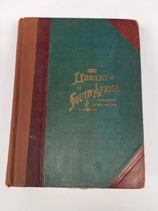 Library of South Africa  MacKenzie  4 Books In 1  1899 History Heroes Wars HC - Picture 1 of 17