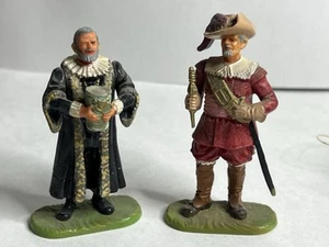 2 Figuras Espada De Colección Alemania Elastolina Guerrero Romano Juego Plástico - Imagen 1 de 6