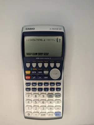 Casio Fx-9860gii SD 64kb USB Power Graphic Graphing Calculator Fx9860gii-sd - Image 1 of 4