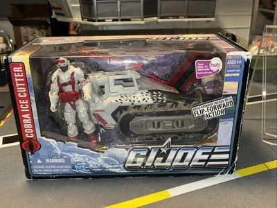 Figura Hasbro GI Joe COBRA ICE CUTTER & Snow Serpiente Oficial Foto 1 de 4
