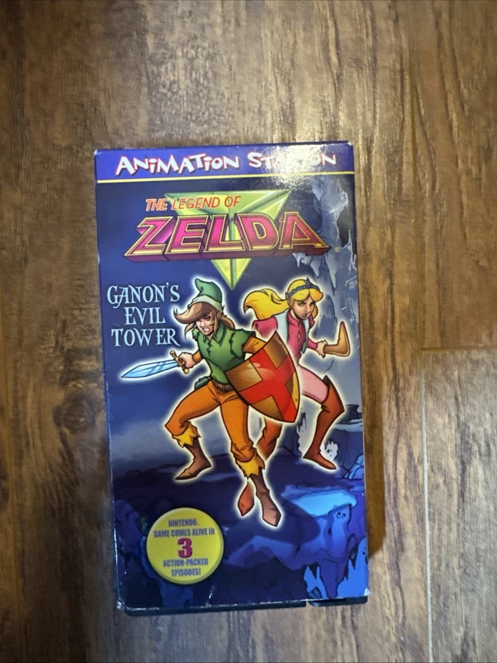 Legend of Zelda-Ganon's Evil Tower VHS Tape 1998 - Image 1 of 3