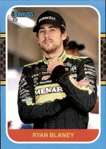 Panini Donruss NASCAR 2020 - Retro 1987 Ryan Blaney #137 azul cielo  - Imagen 1 de 2