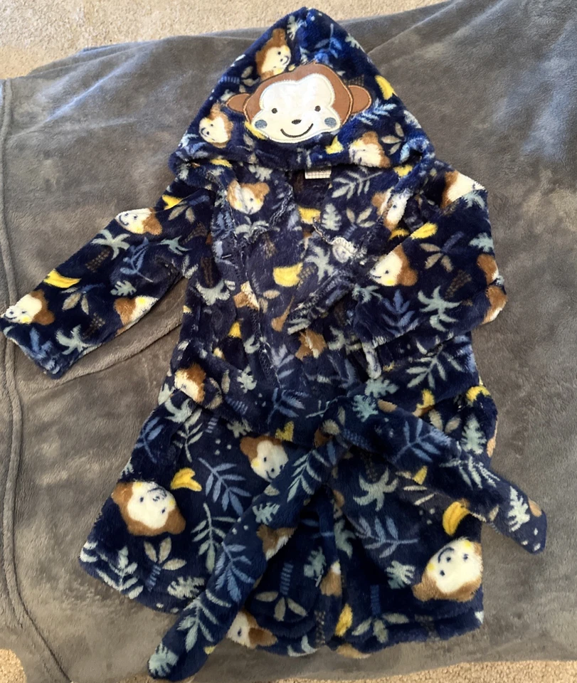 Bata de baño de bebé Pato Pato Ganso diseño de mono suave Foto 1 de 1