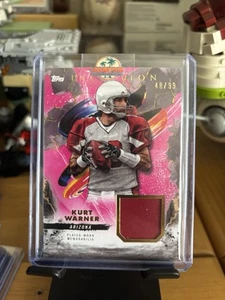RELIQUIA JERSEY MAGENTA KURT WARNER 2024 TOPPS INCEPTION #ED/99 - Imagen 1 de 2