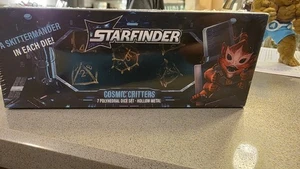 STARFINDER COSMIC CRITTERS DICE SET - SKITTERMANDER IN EACH DICE - GENCON PAIZO - Bild 1 von 2