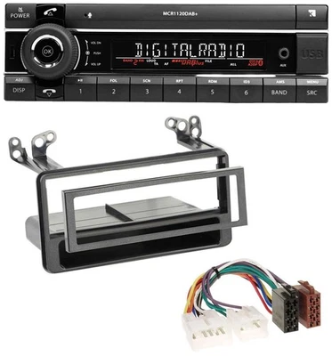 Kienzle Bluetooth MP3 USB DAB Autoradio für Toyota MR2, RAV4, Yaris Verso - Bild 1 von 4
